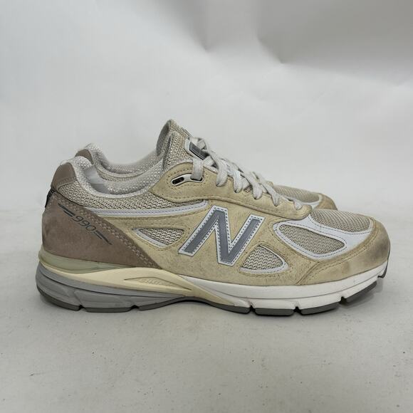 Teddy Santis x New Balance 990v4 “Limestone White” U990TE4